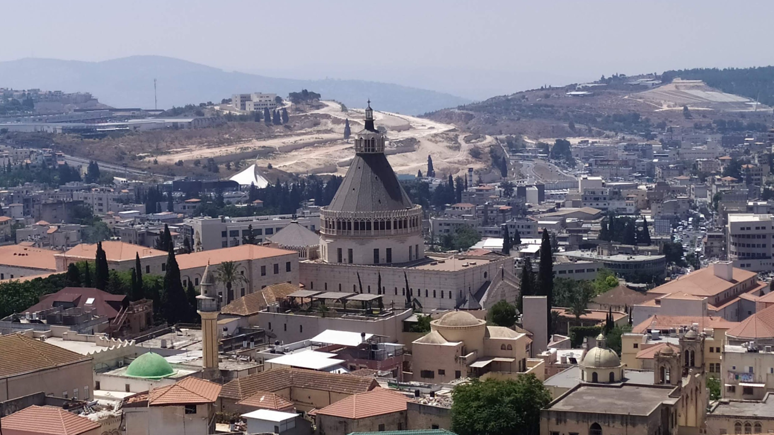Nazareth Basilica and city